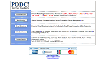 Tablet Screenshot of podc.com